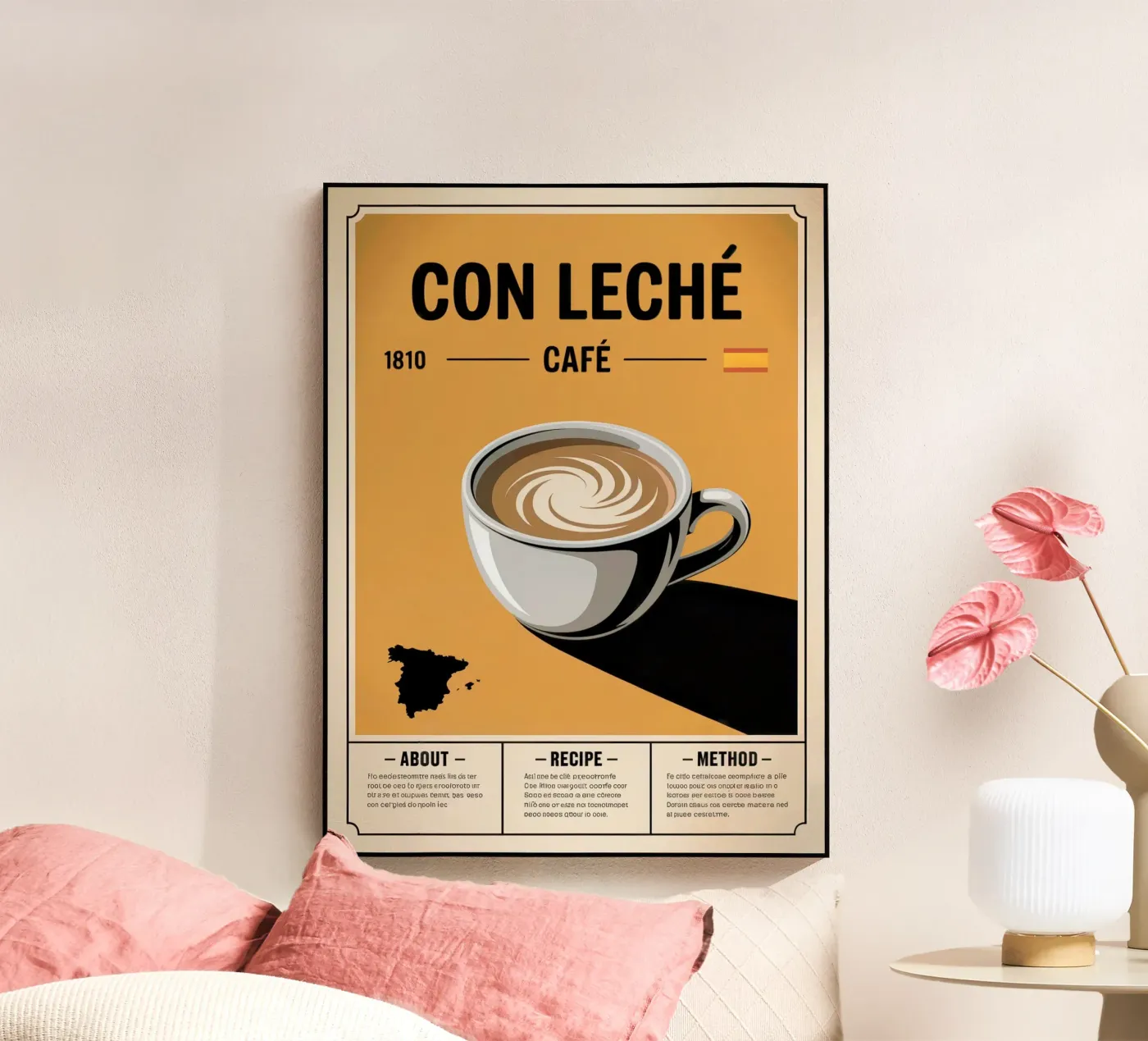 AVEC DU LAIT plexiglas de Rick Thompson