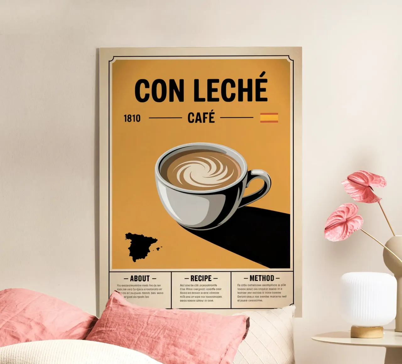 CON LATTE plexiglass da Rick Thompson