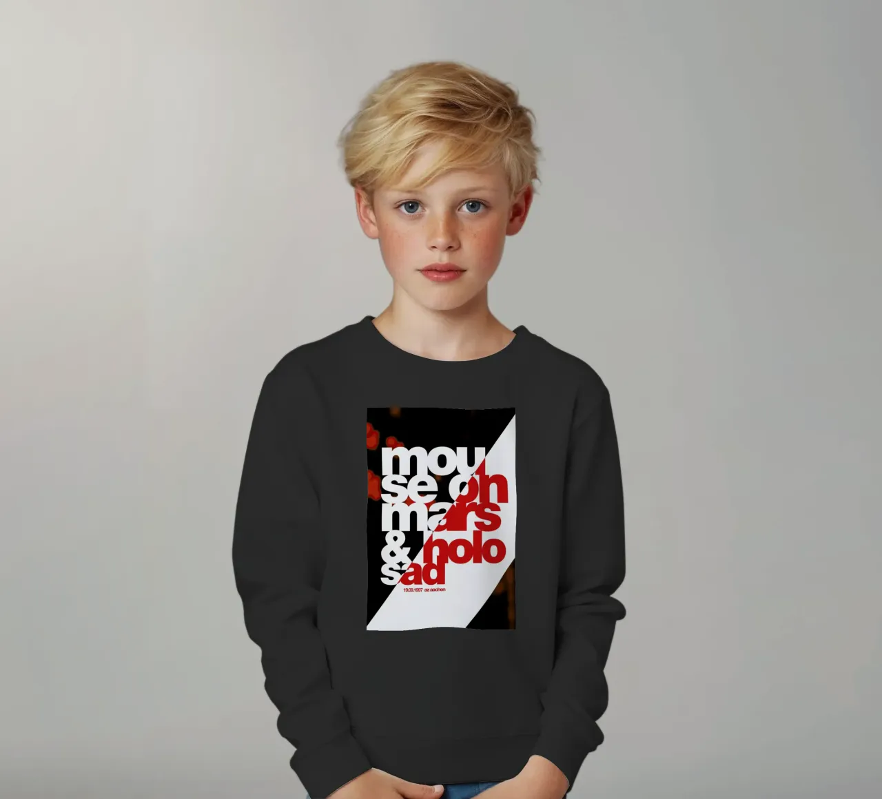 Mouse On Mars felpa bambino da Stephan Kochs