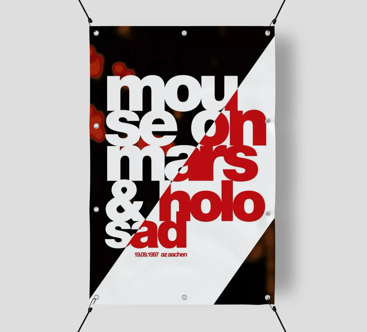 Mouse On Mars telo in pvc da Stephan Kochs