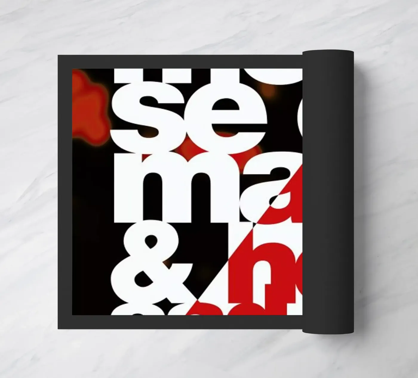 Mouse On Mars deurmat van Stephan Kochs