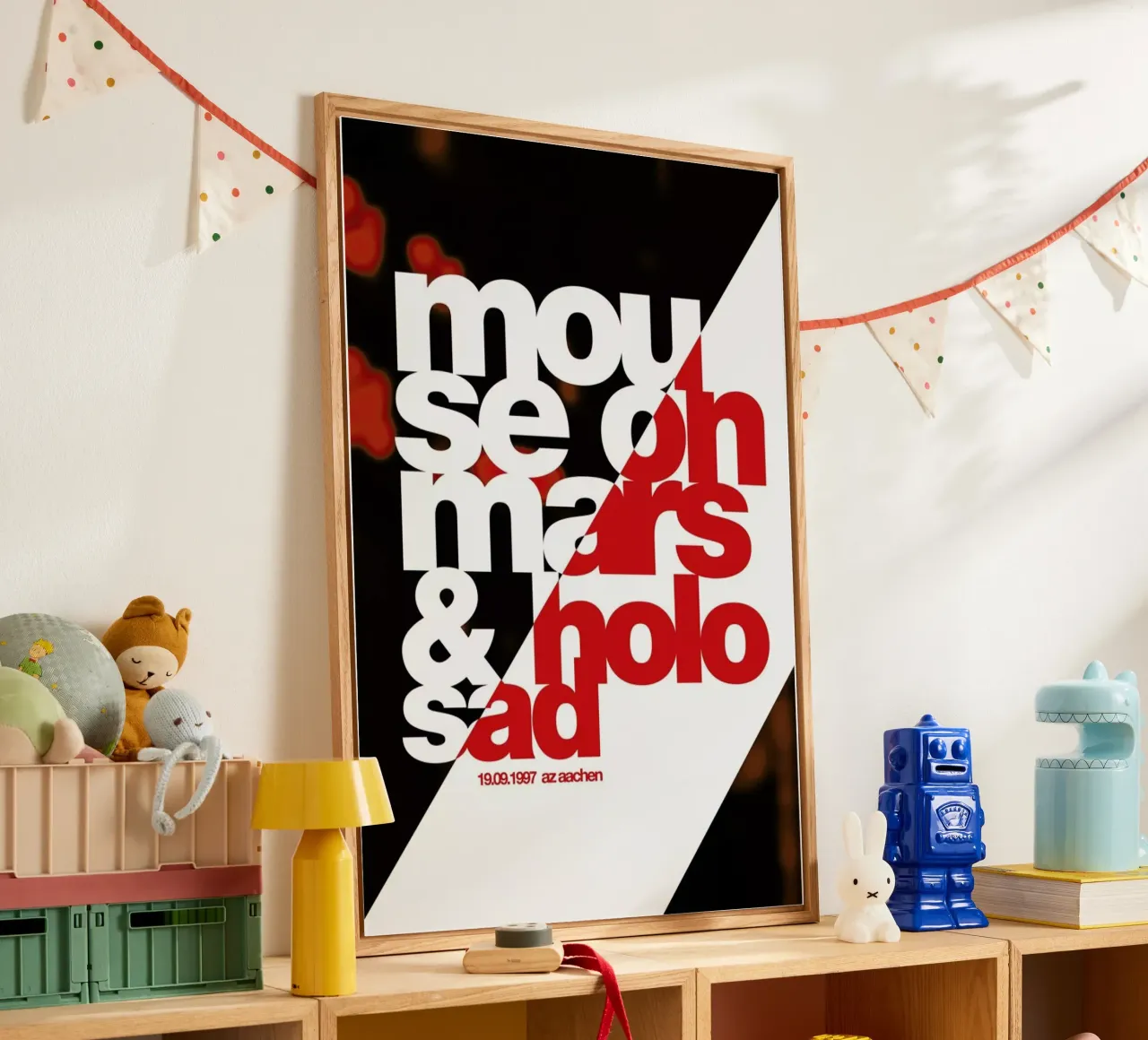 Mouse On Mars plexiglass da Stephan Kochs