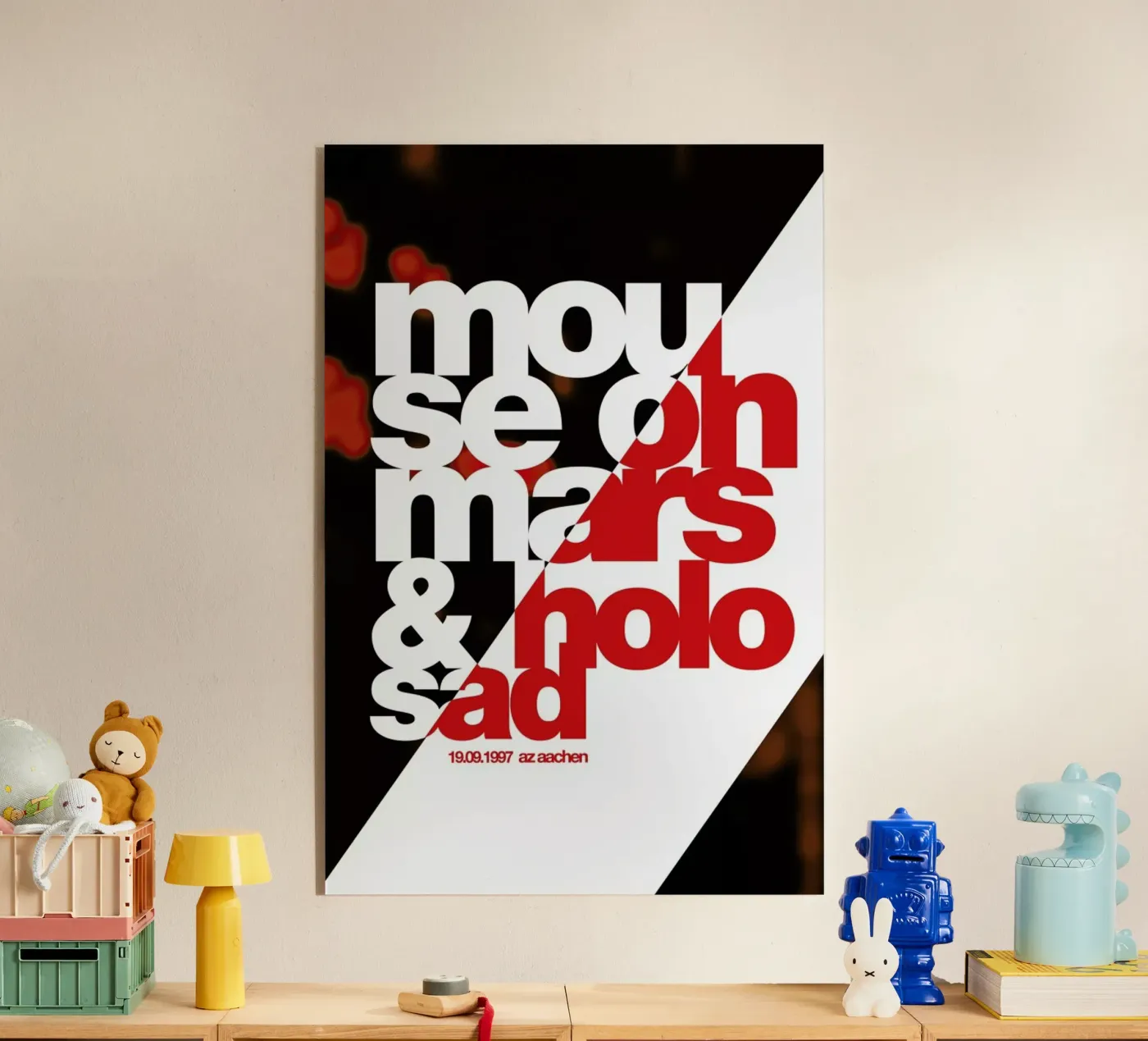 Mouse On Mars plexiglas de Stephan Kochs