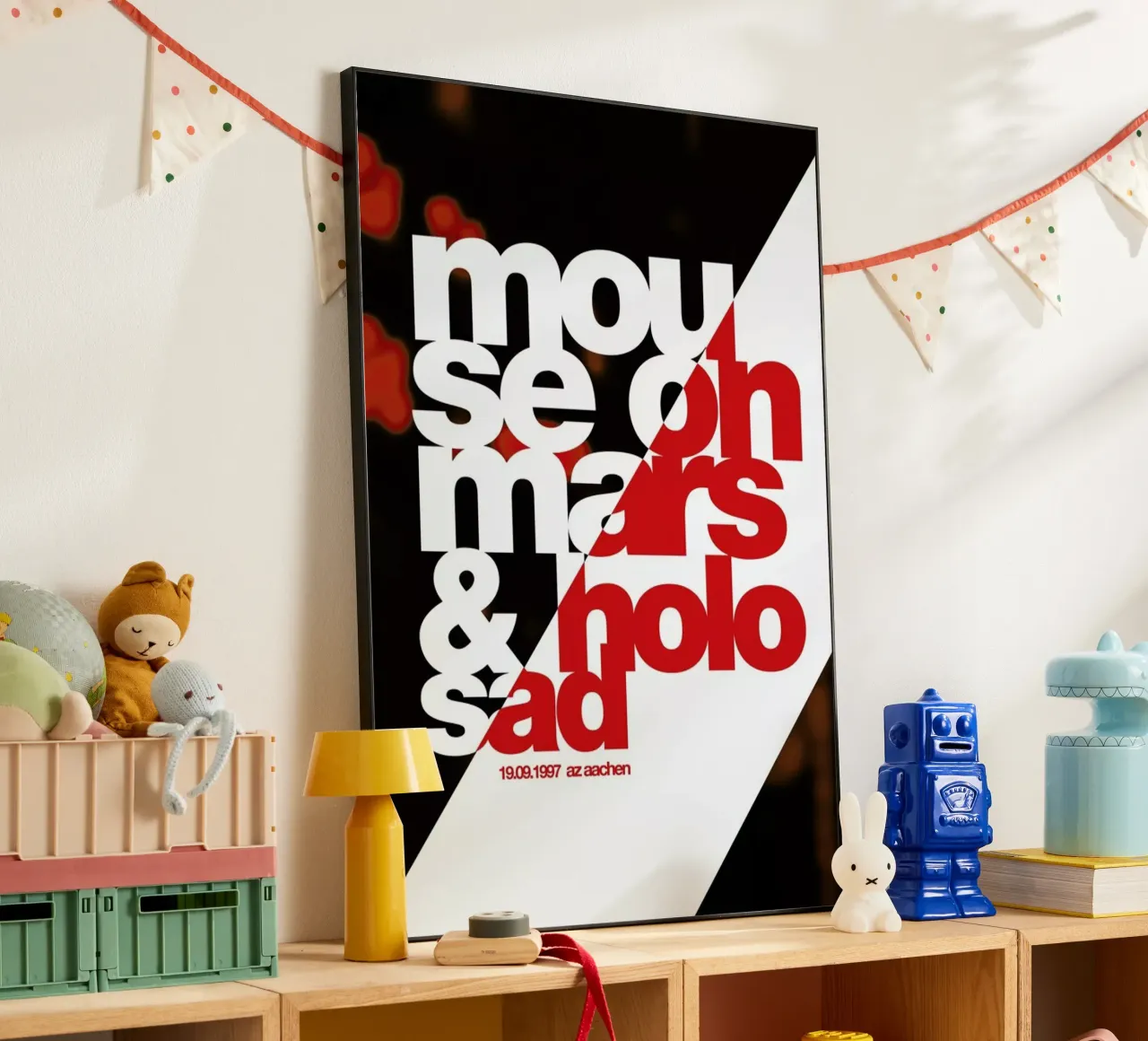 Mouse On Mars alluminio dibond da Stephan Kochs