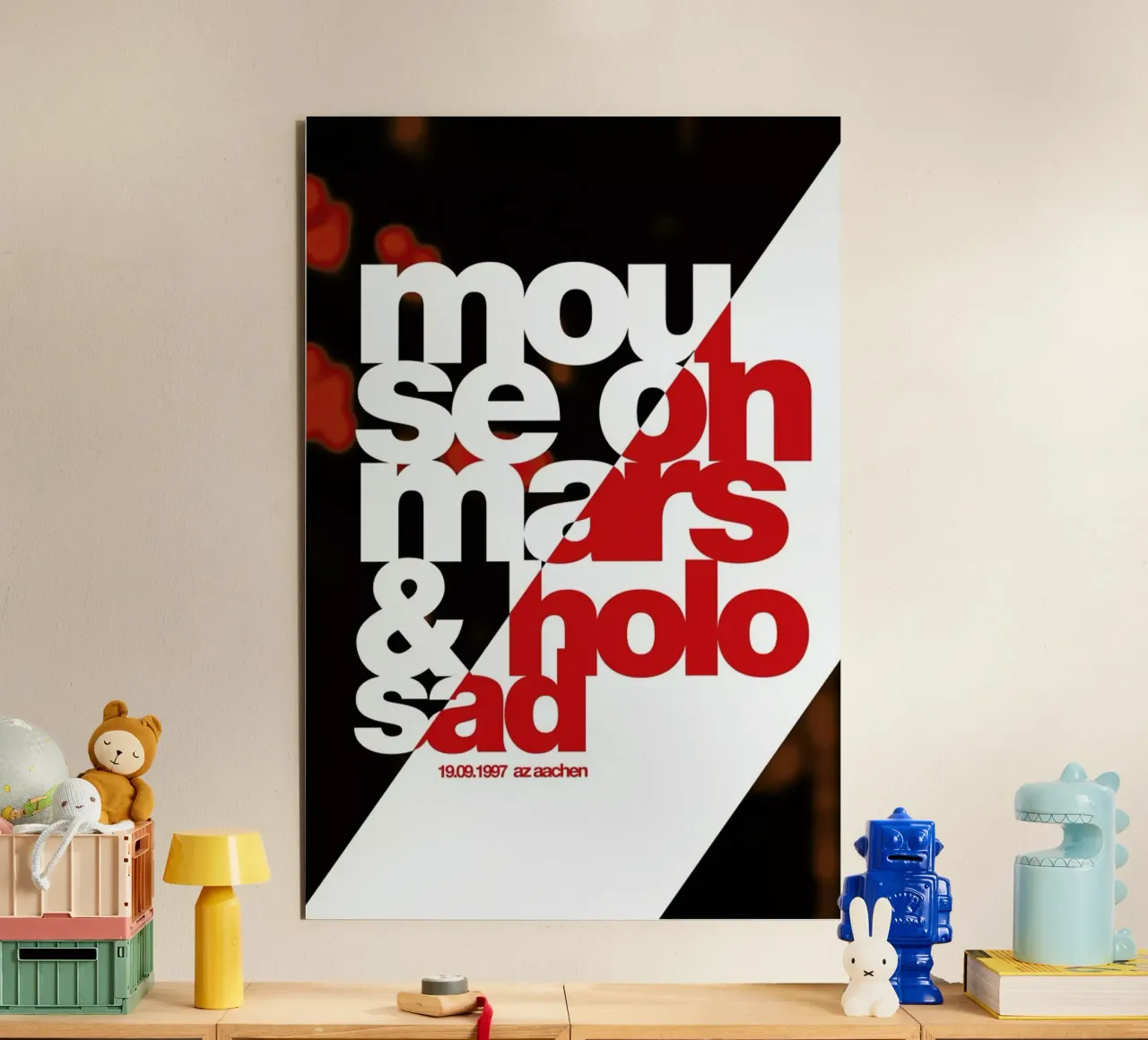 Mouse On Mars alluminio dibond da Stephan Kochs