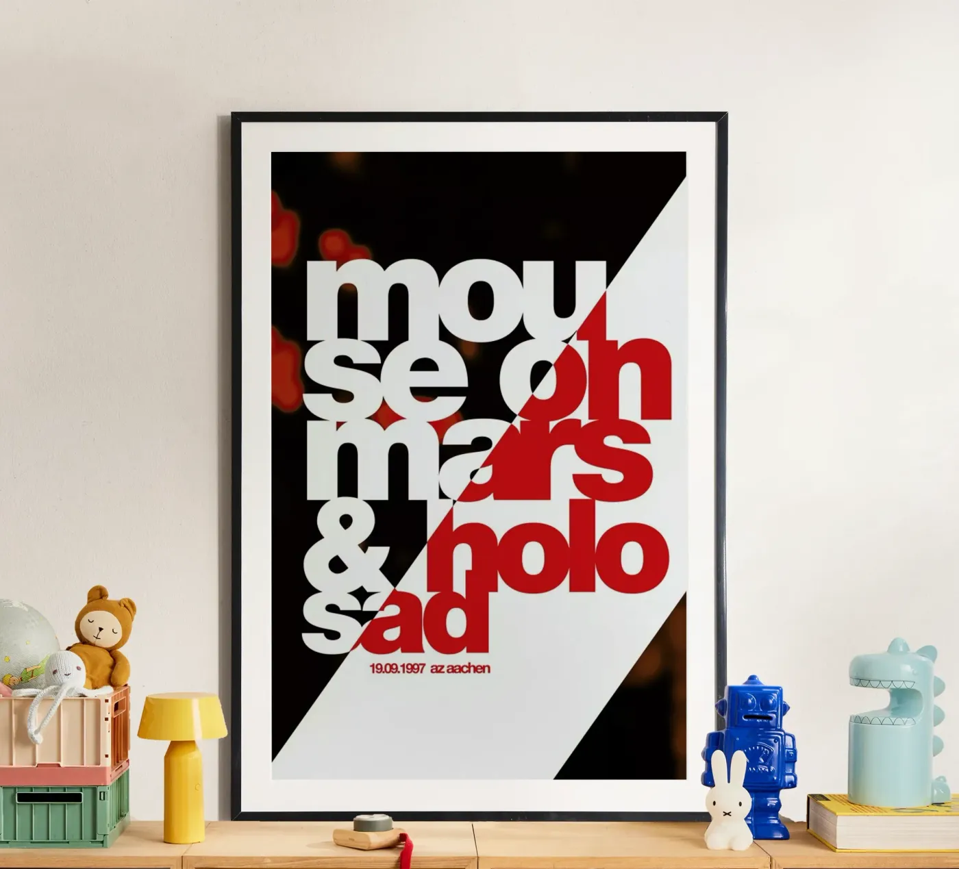 Mouse On Mars poster de Stephan Kochs