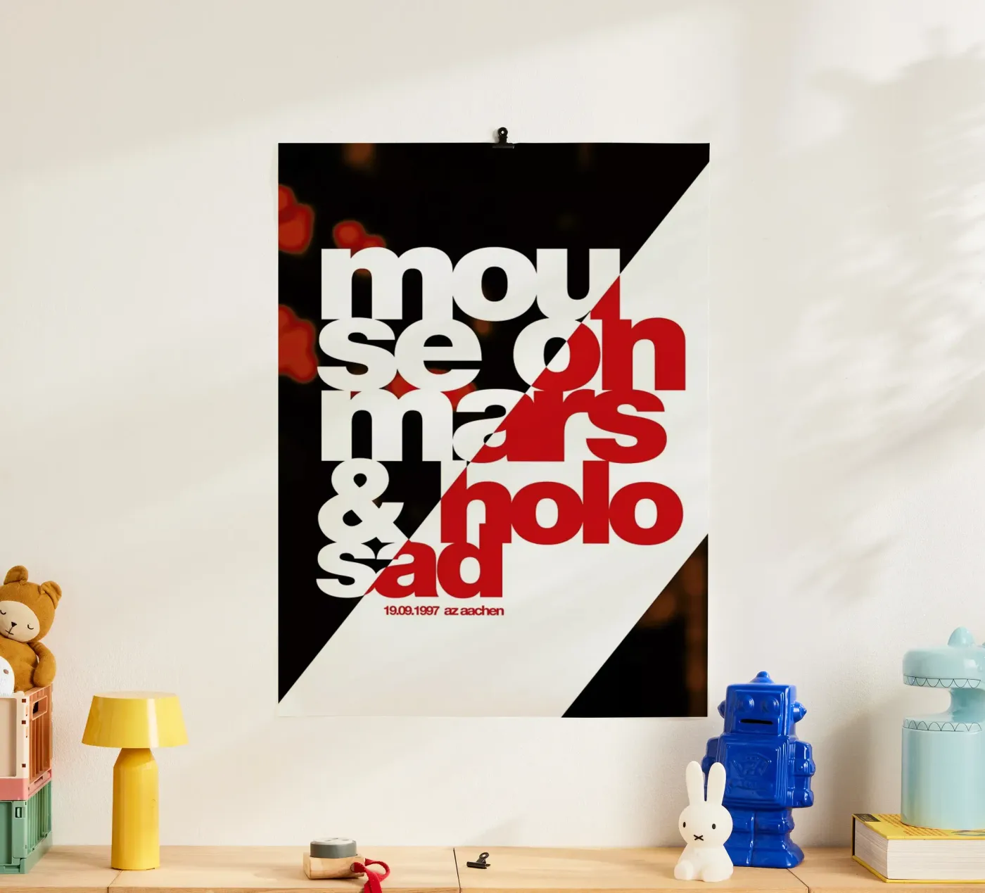 Mouse On Mars poster de Stephan Kochs