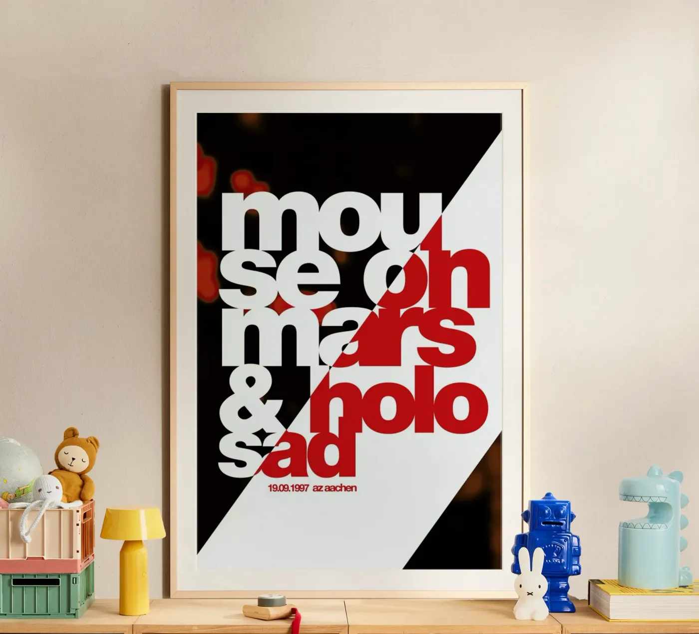 Mouse On Mars poster de Stephan Kochs