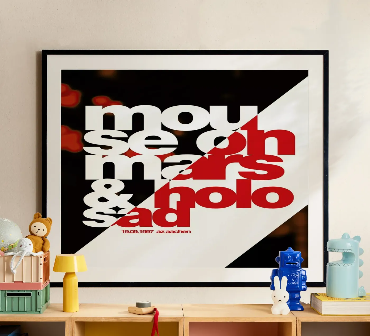 Mouse On Mars poster de Stephan Kochs