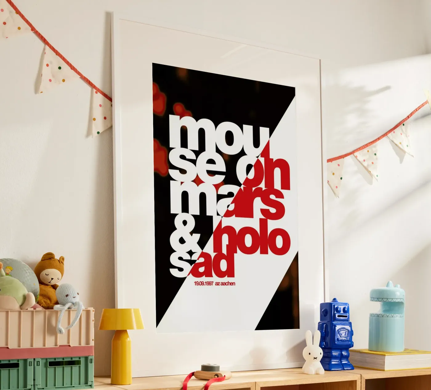 Mouse On Mars poster de Stephan Kochs