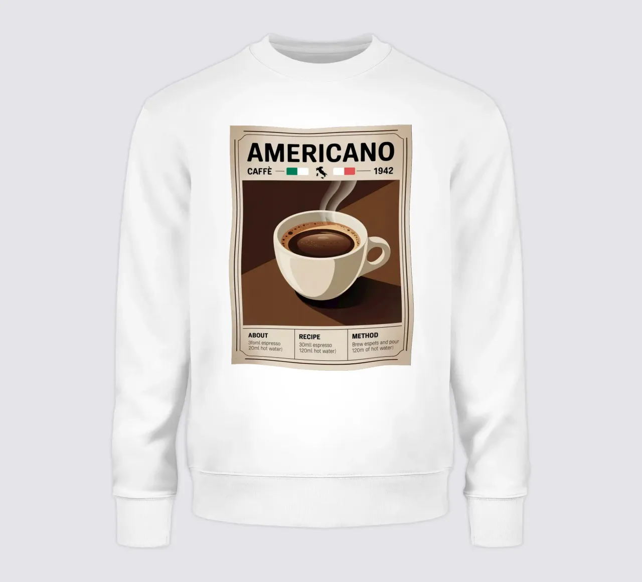 AMERICANO felpa da Rick Thompson