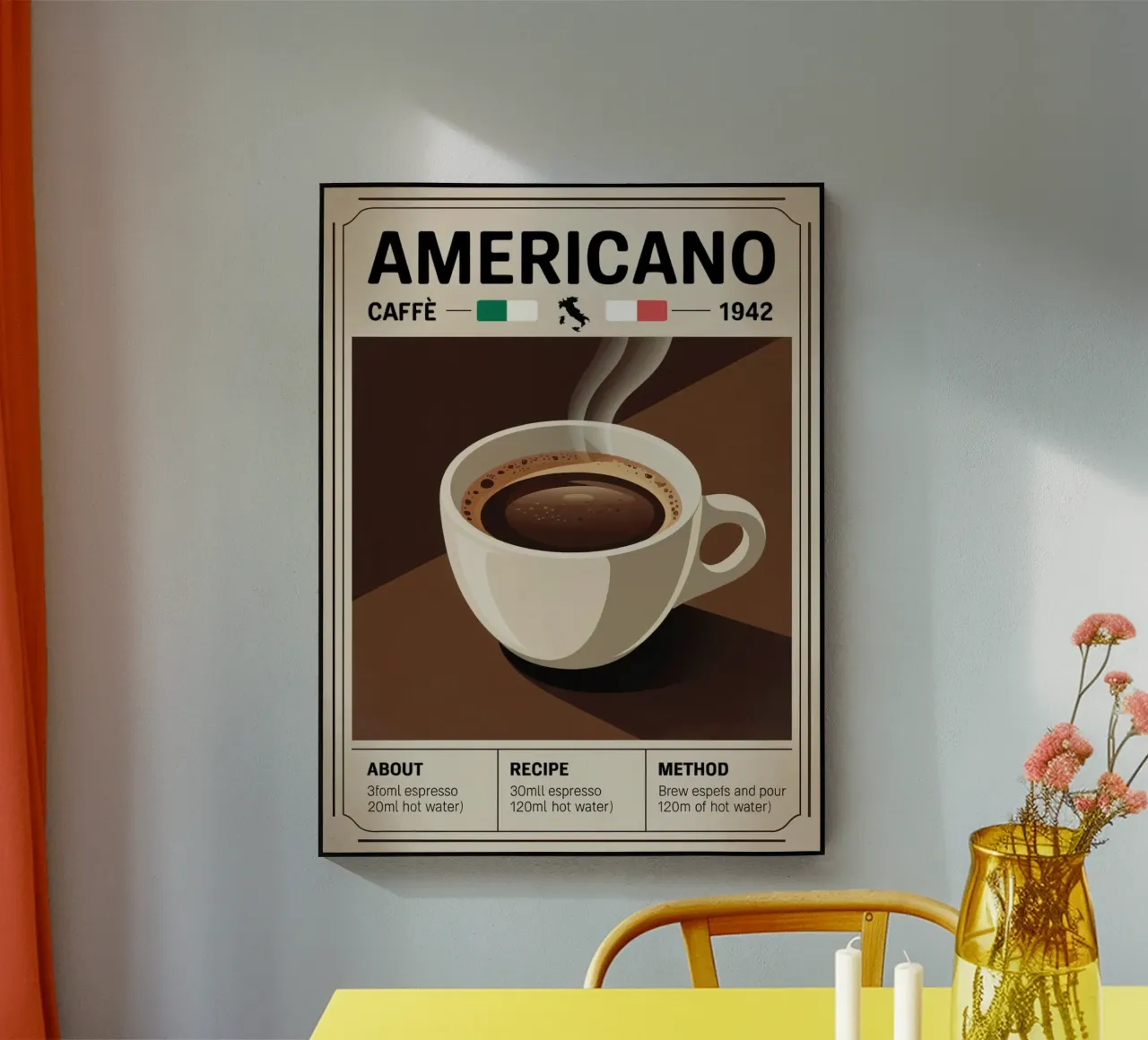 AMERICANO plexiglass da Rick Thompson