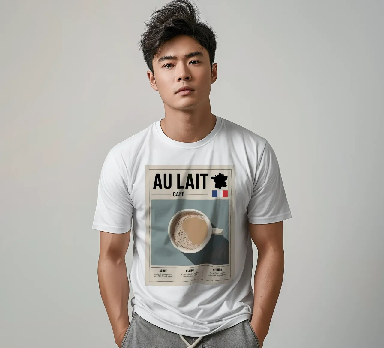 LATTE t-shirt da Rick Thompson
