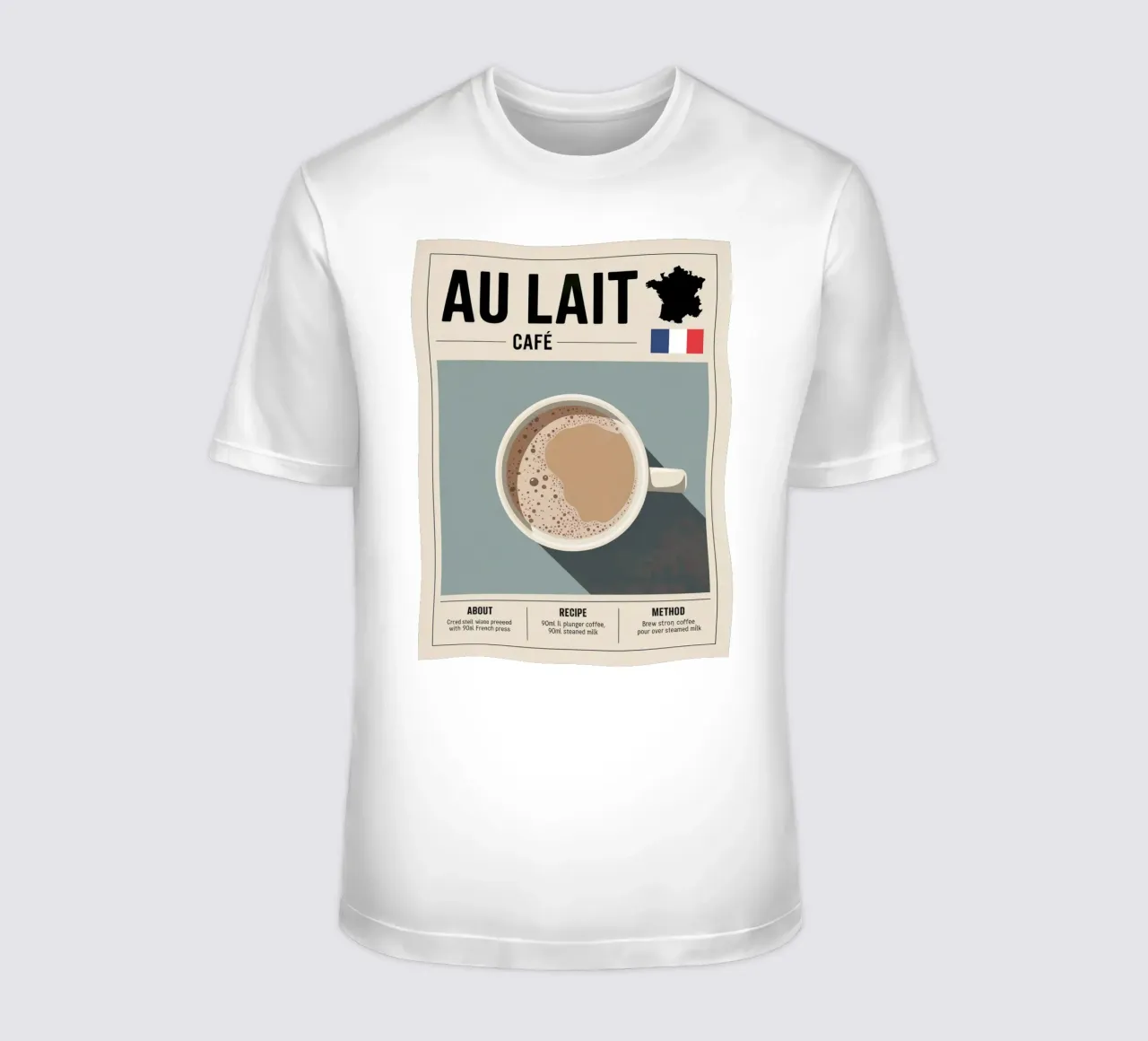 LATTE t-shirt da Rick Thompson