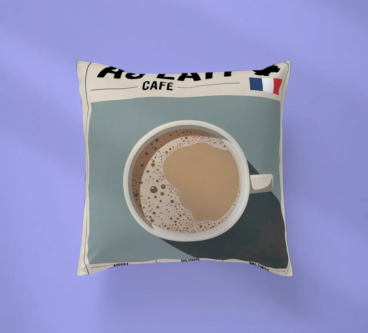 LATTE cuscino da Rick Thompson