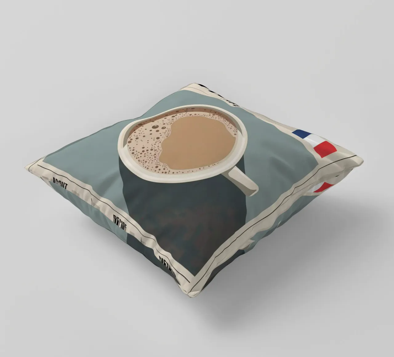 LATTE cuscino da Rick Thompson