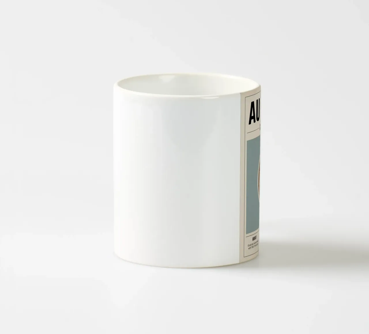 LATTE tazza in ceramica da Rick Thompson