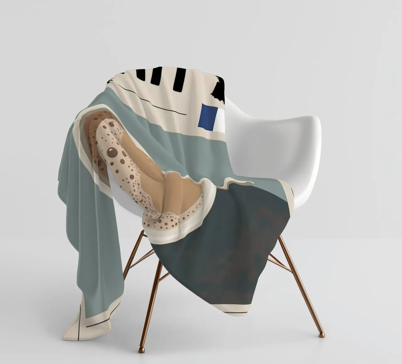 LATTE coperta in pile da Rick Thompson