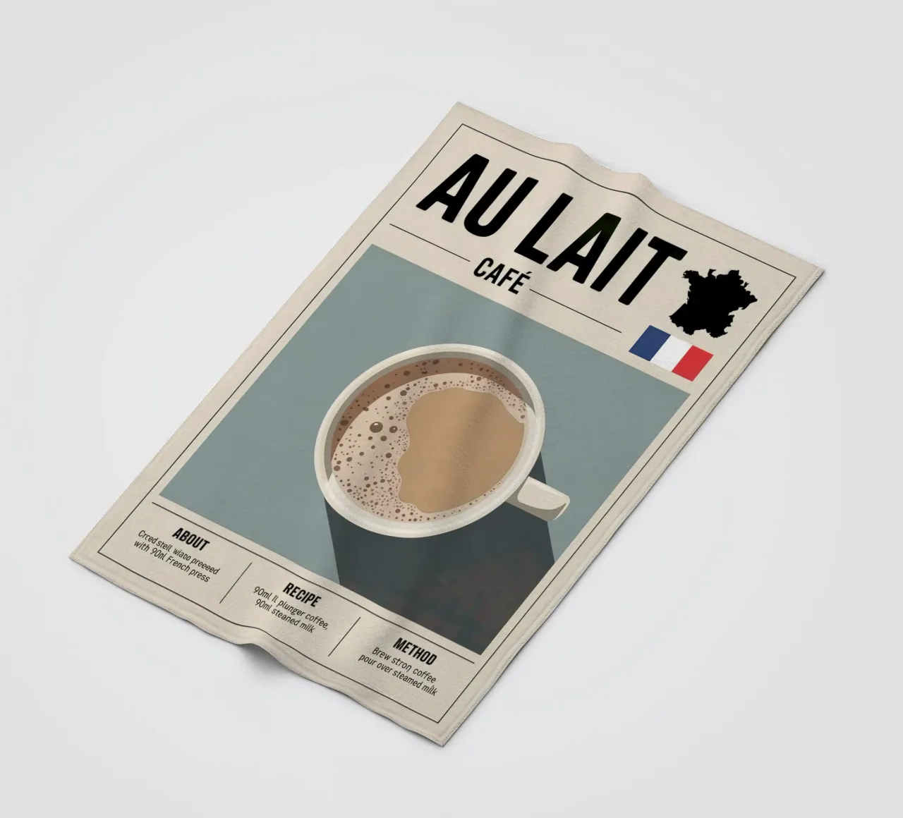 LATTE coperta in pile da Rick Thompson