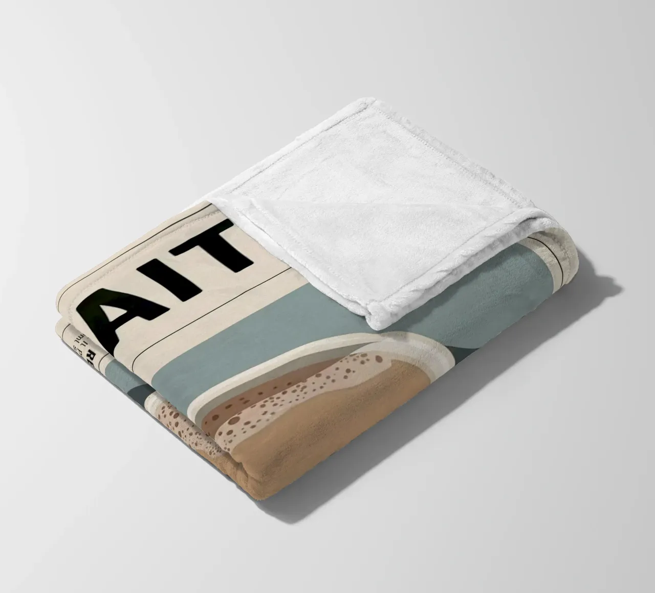 LATTE coperta in pile da Rick Thompson