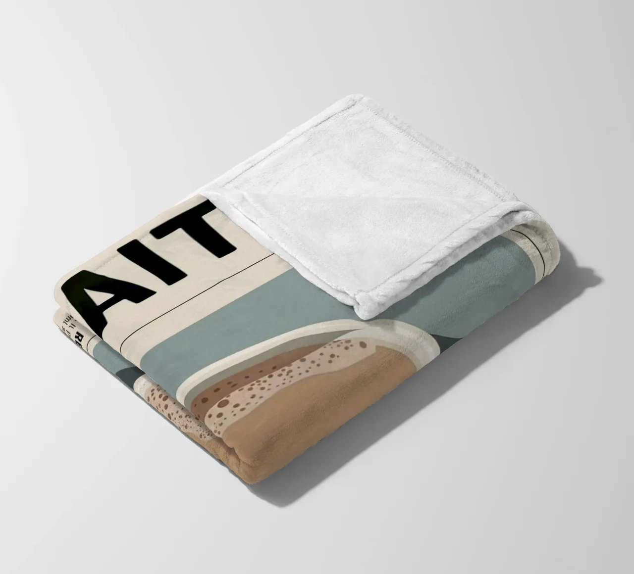 LATTE coperta in pile da Rick Thompson