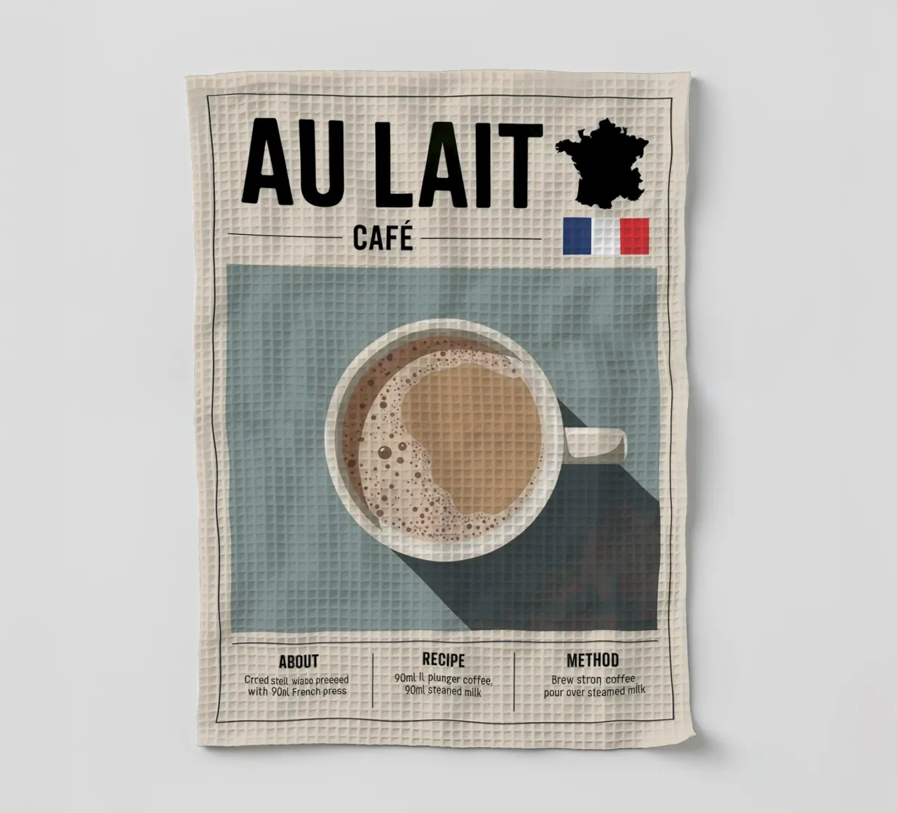 LATTE canovaccio da cucina da Rick Thompson