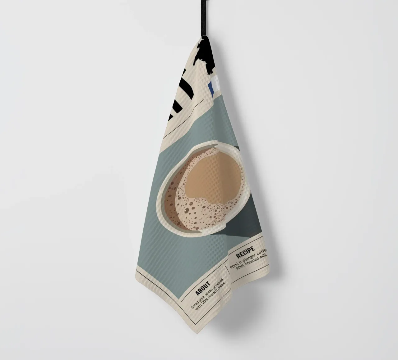 LATTE canovaccio da cucina da Rick Thompson