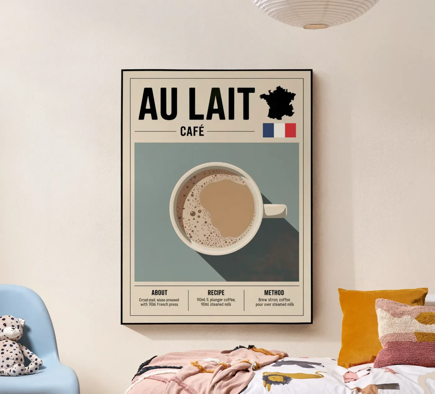 AU LAIT plexiglas de Rick Thompson