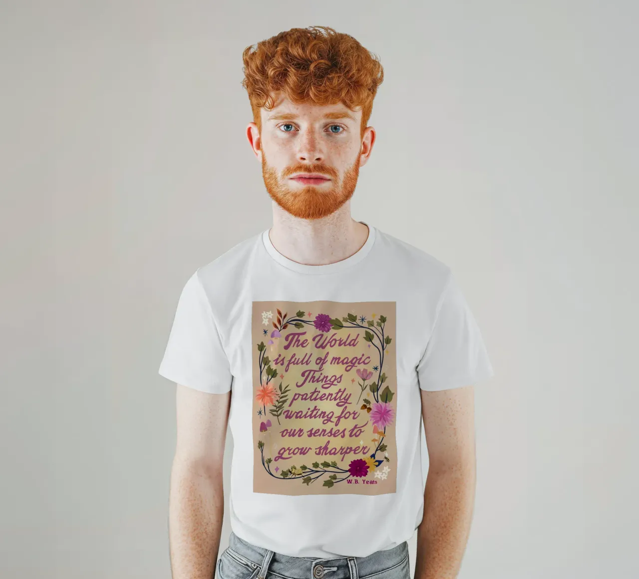 The World is full of Magic Things t-shirt da Taika Tori Art