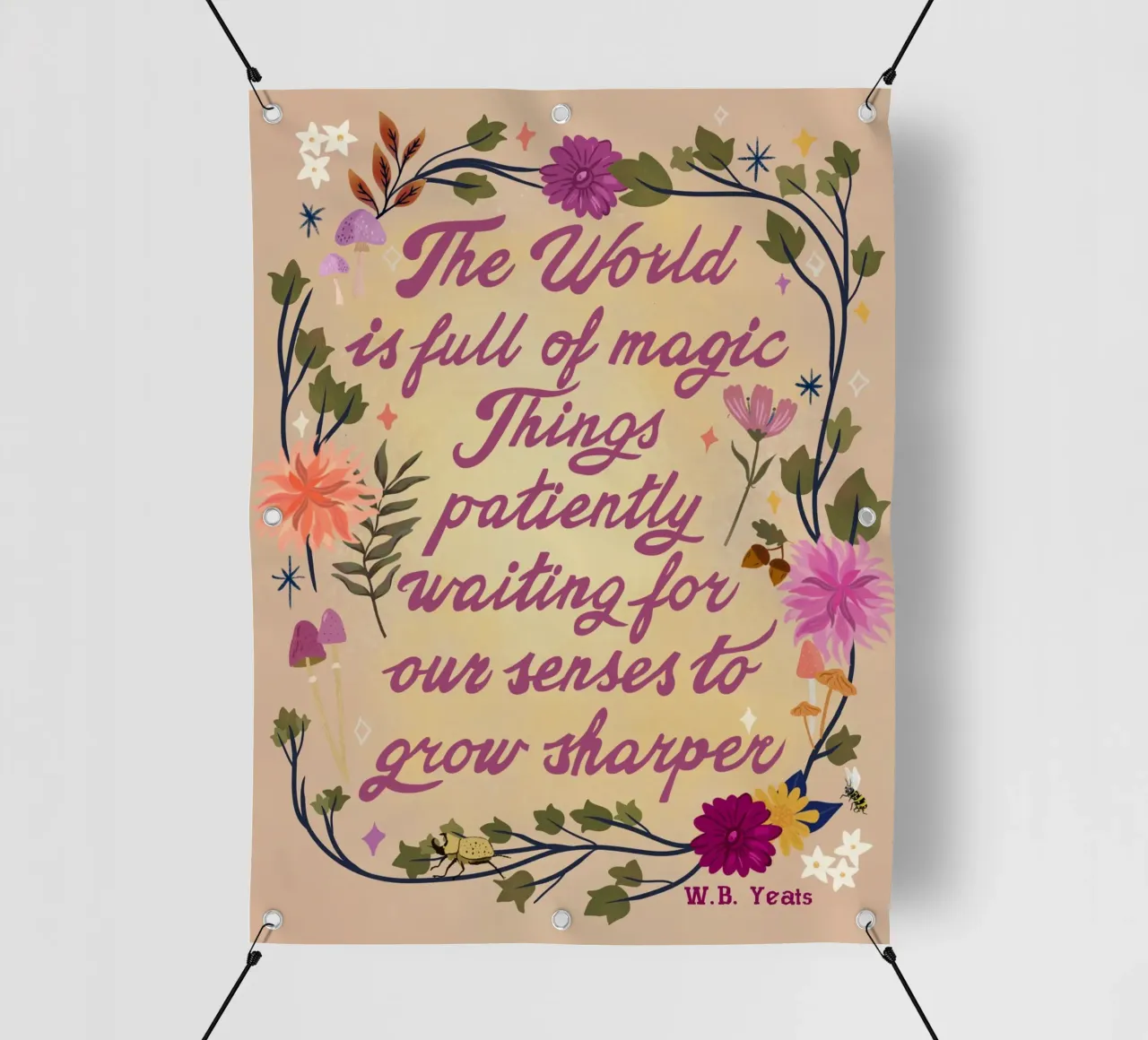 The World is full of Magic Things telo in pvc da Taika Tori Art