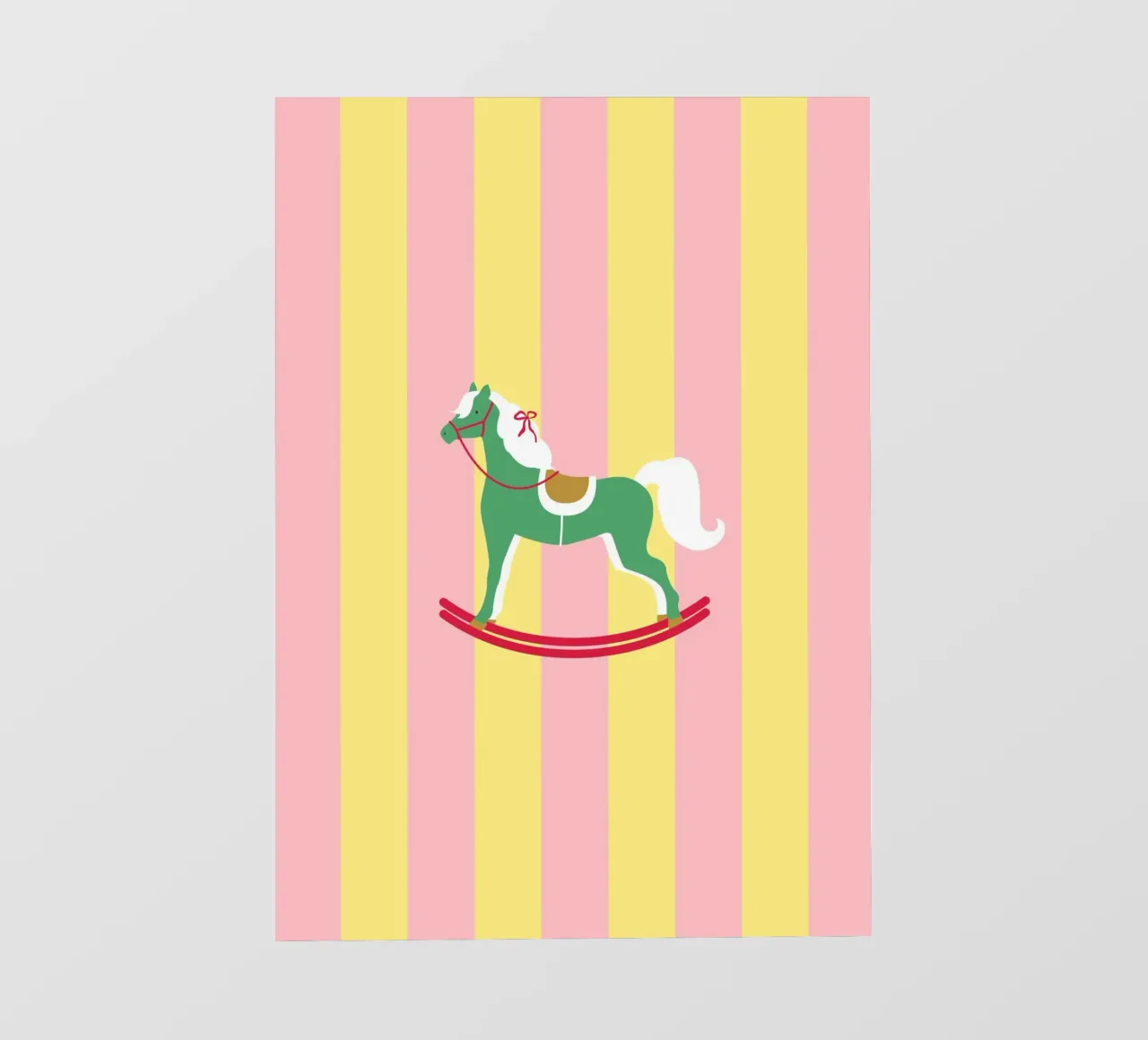 Cavallo a dondolo telo in pvc da janamossmann