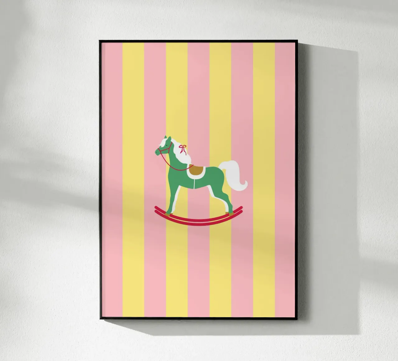 Cavallo a dondolo plexiglass da janamossmann