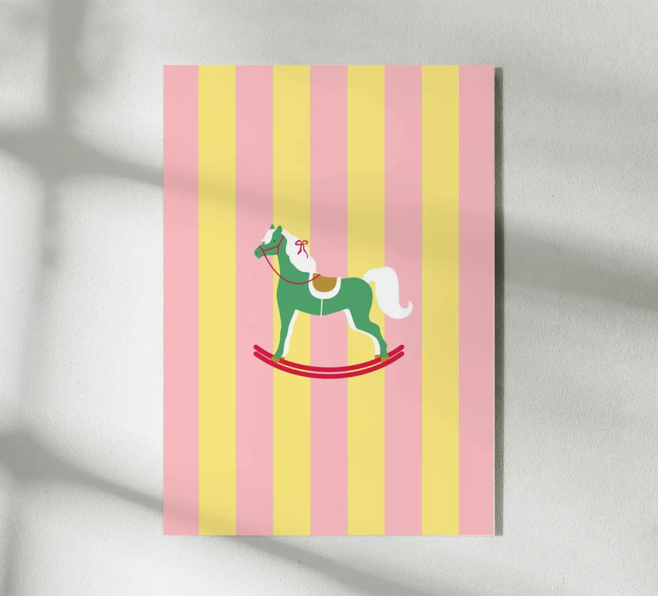 Cavallo a dondolo plexiglass da janamossmann