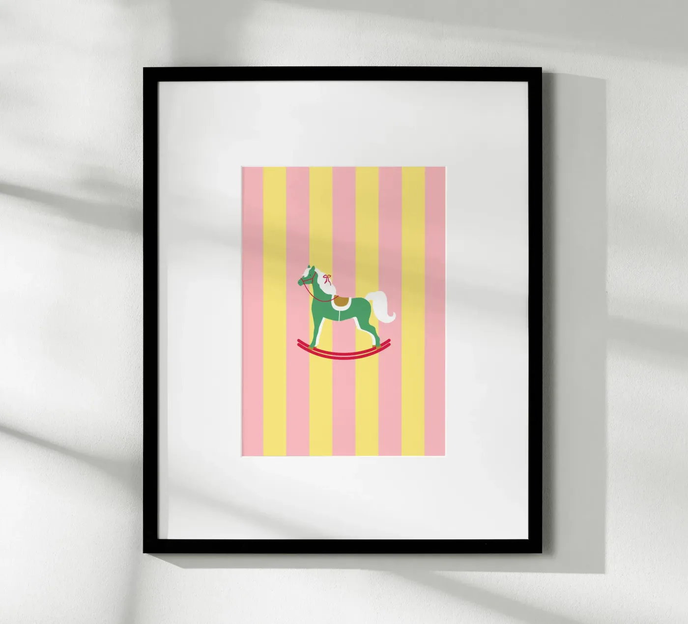 Rocking horse poster da janamossmann