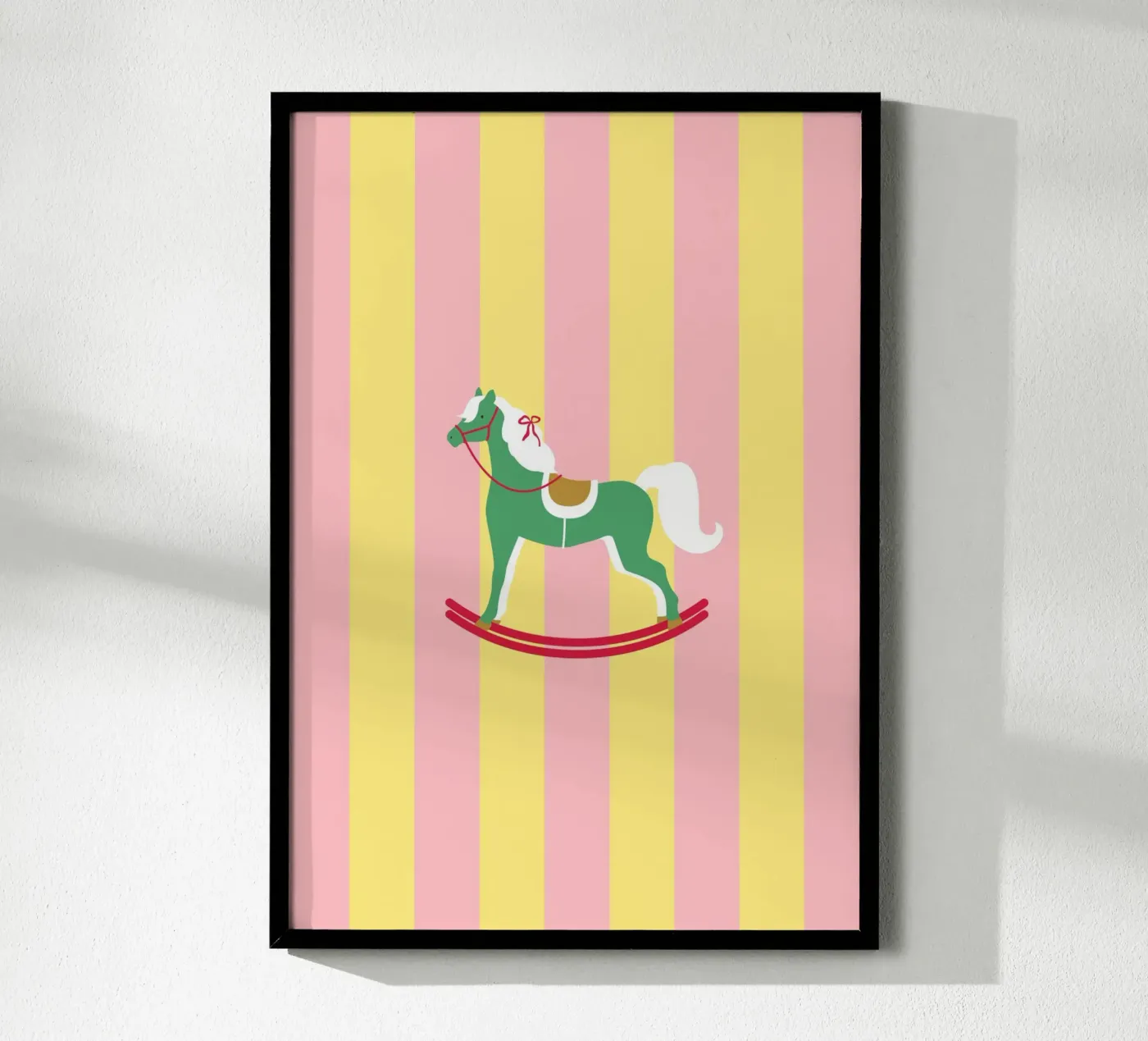 Rocking horse poster da janamossmann