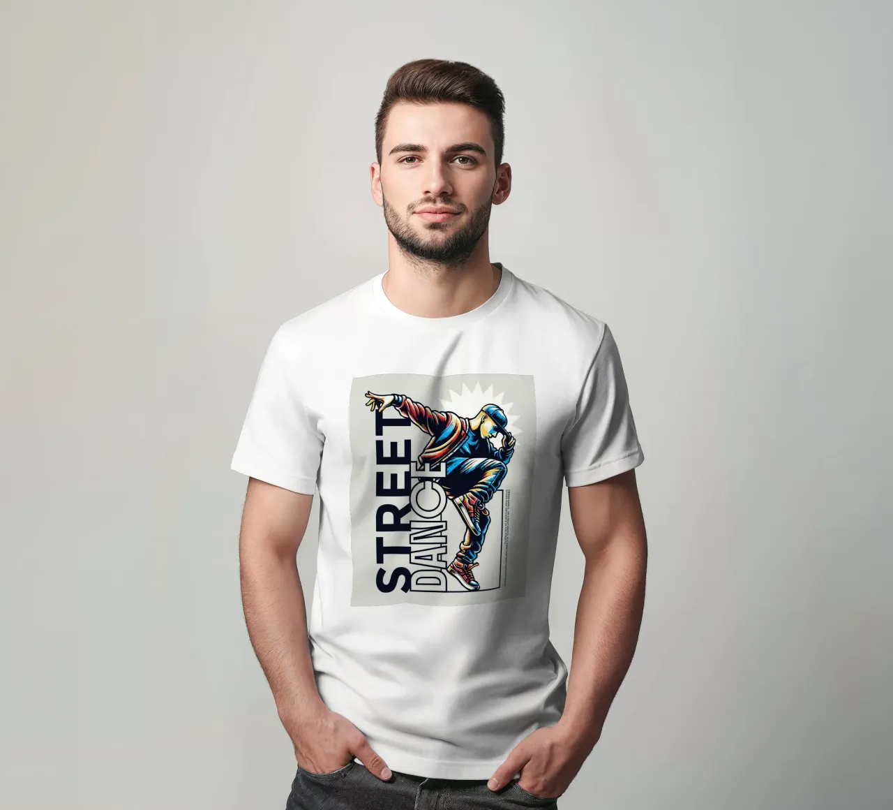 Breakdance di strada t-shirt da TeeLab