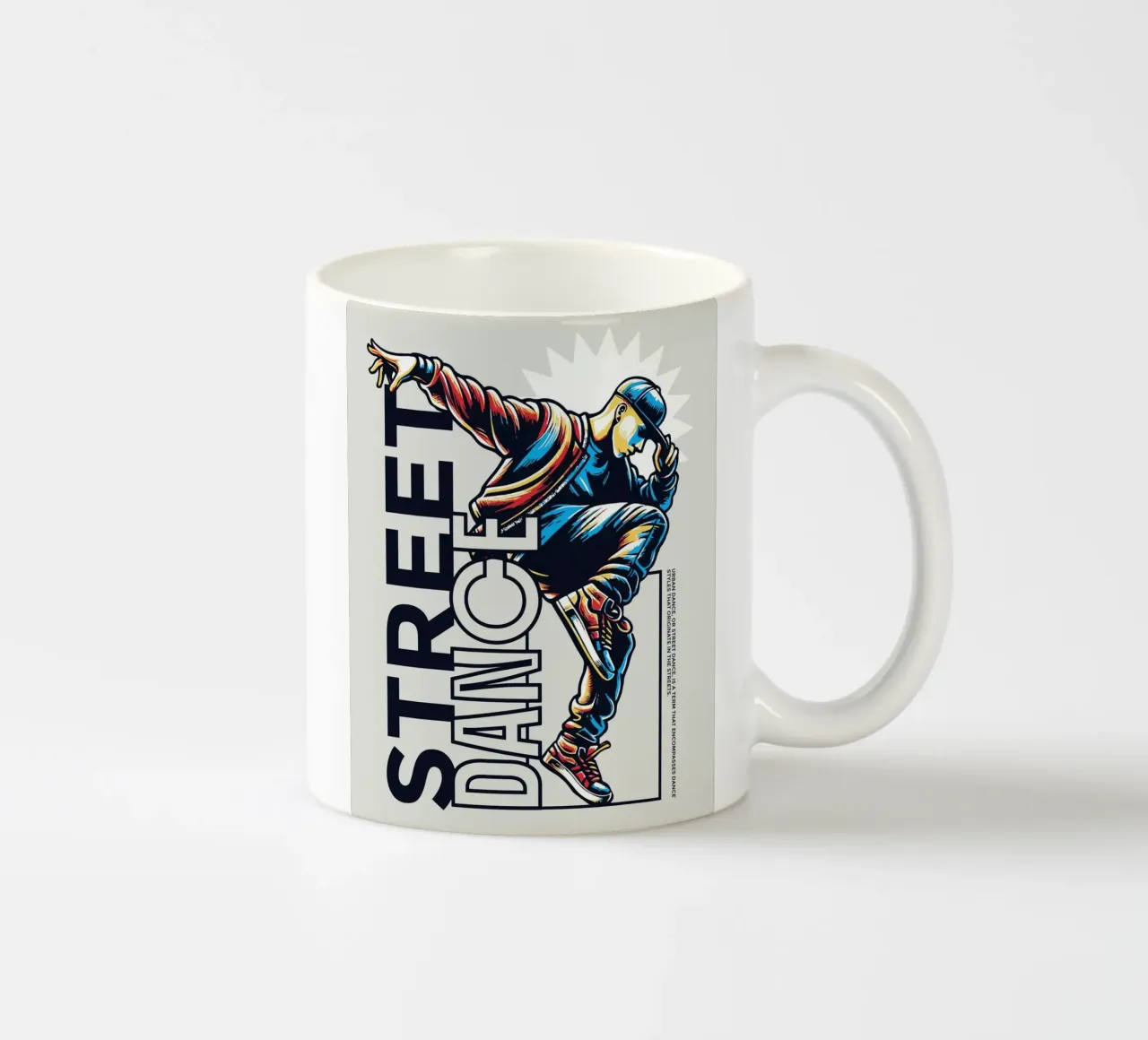 Breakdance di strada tazza in ceramica da TeeLab