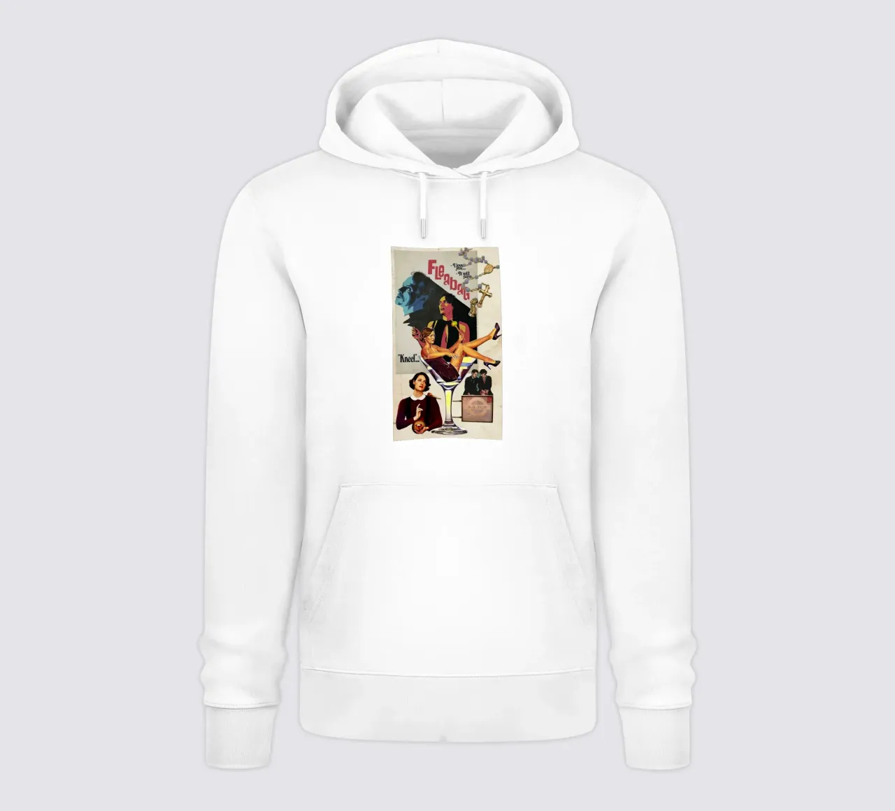 Kneel Fleabag Poster felpa con cappuccio da JAMYETY