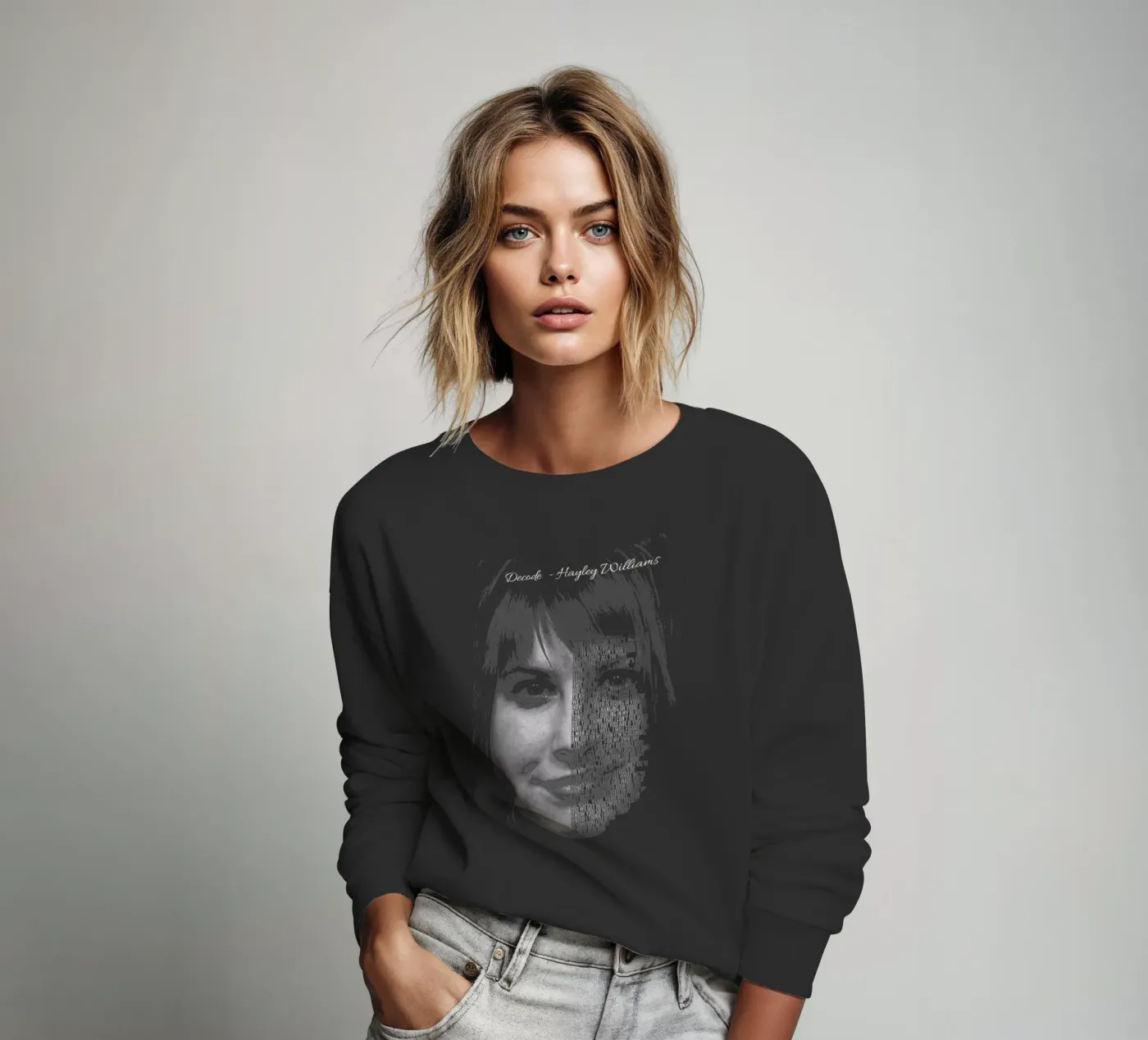 Decode sweatshirt by Gunawan Rb