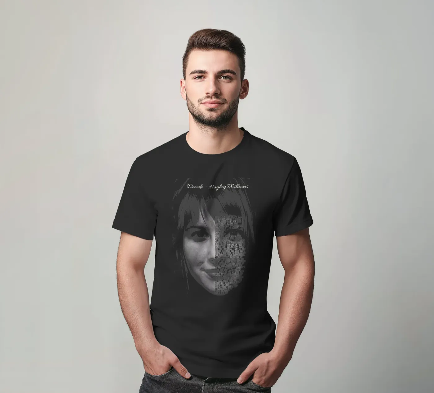 Decode t-shirt de Gunawan Rb