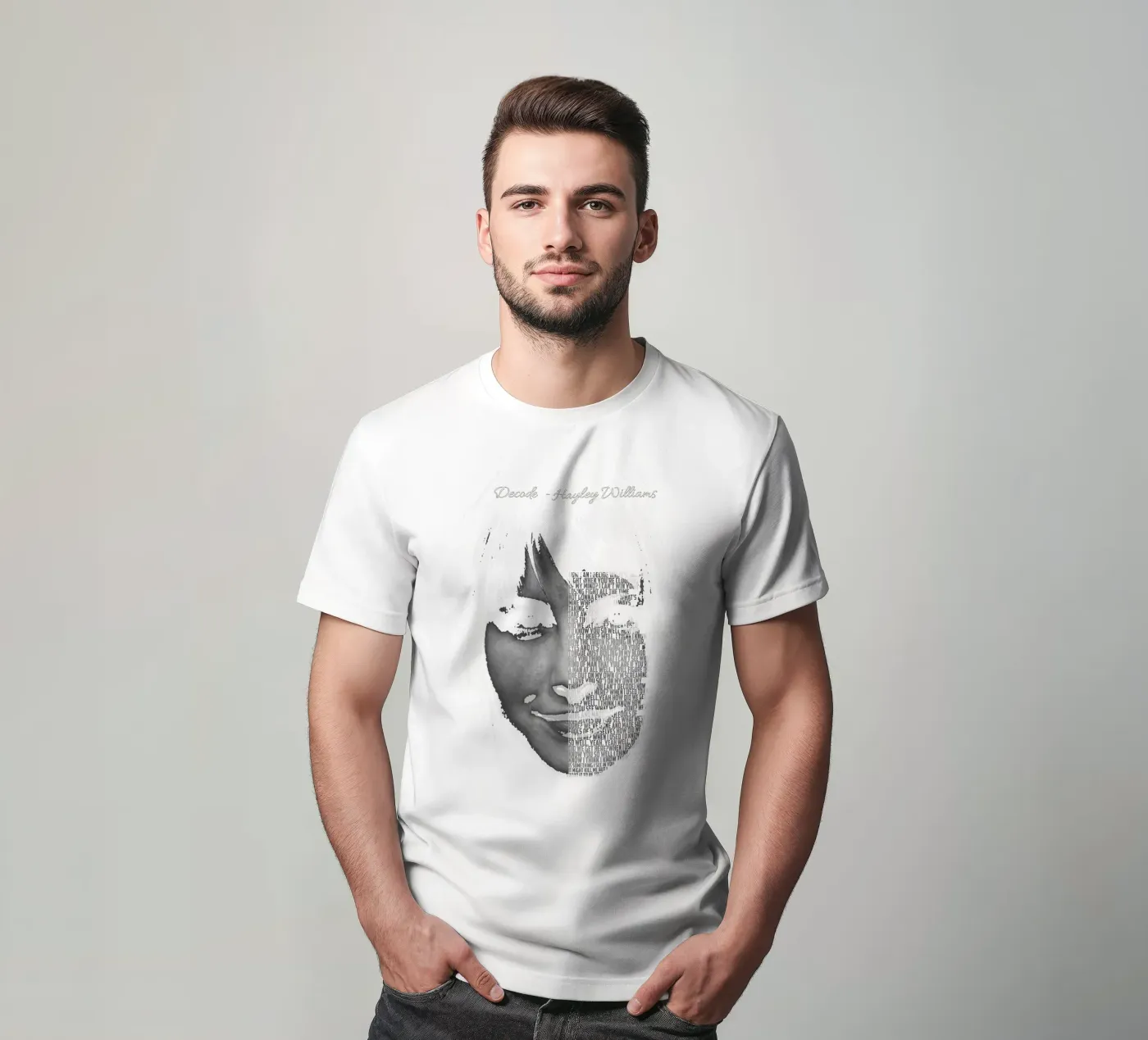 Decode t-shirt de Gunawan Rb