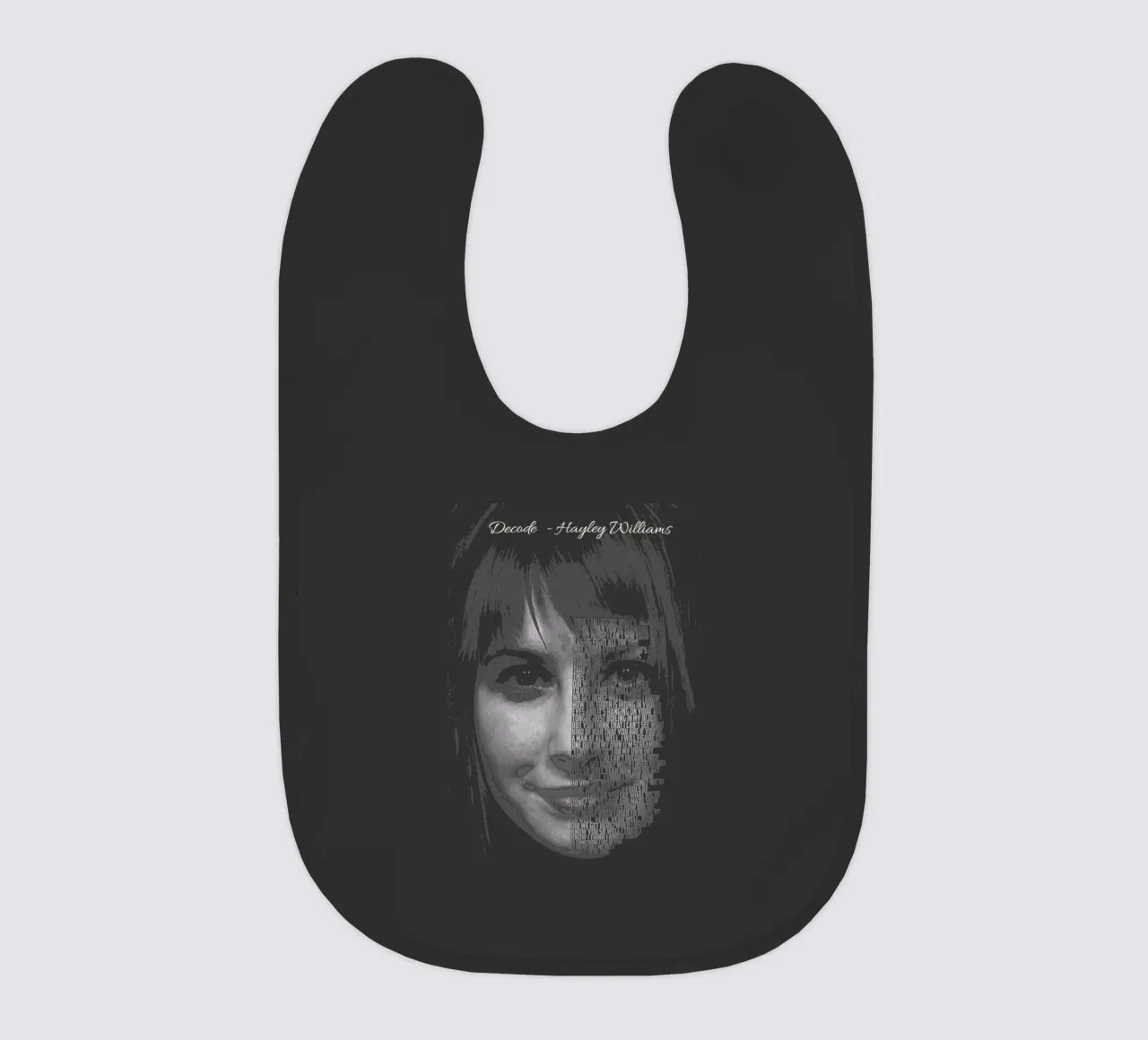 Decode baby bib by Gunawan Rb