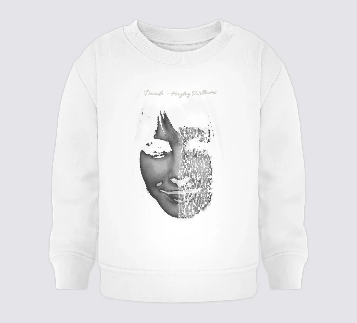 Decodeer baby sweatshirt van Gunawan Rb
