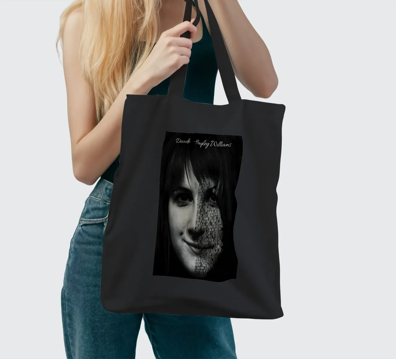 Decode tote bag by Gunawan Rb