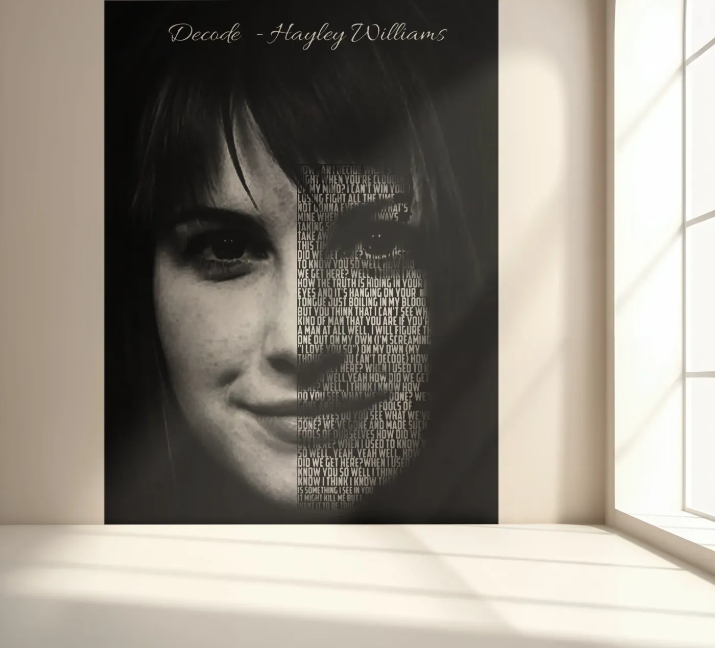 Decode fotobehang van Gunawan Rb