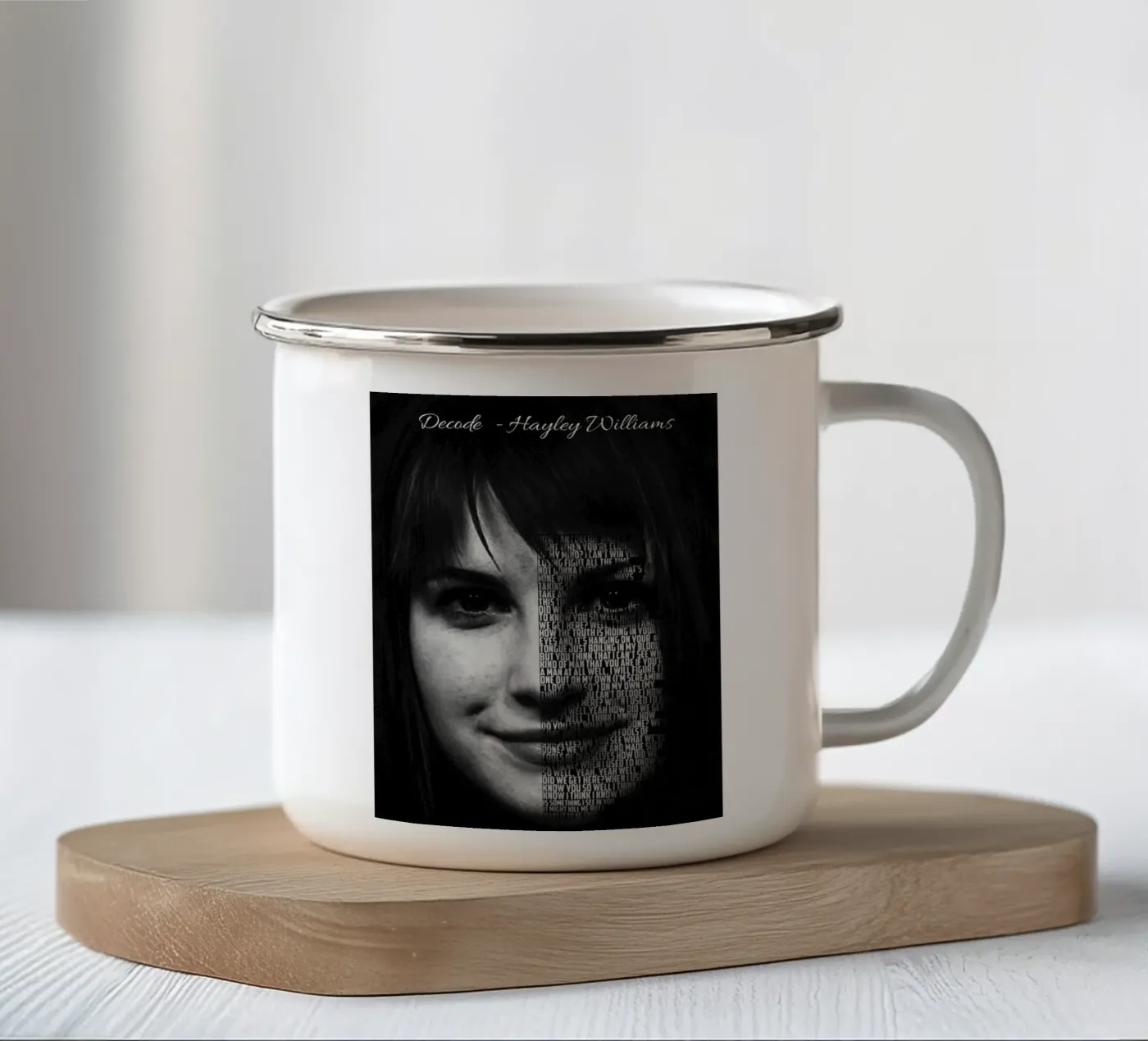 Decode mug en émail de Gunawan Rb