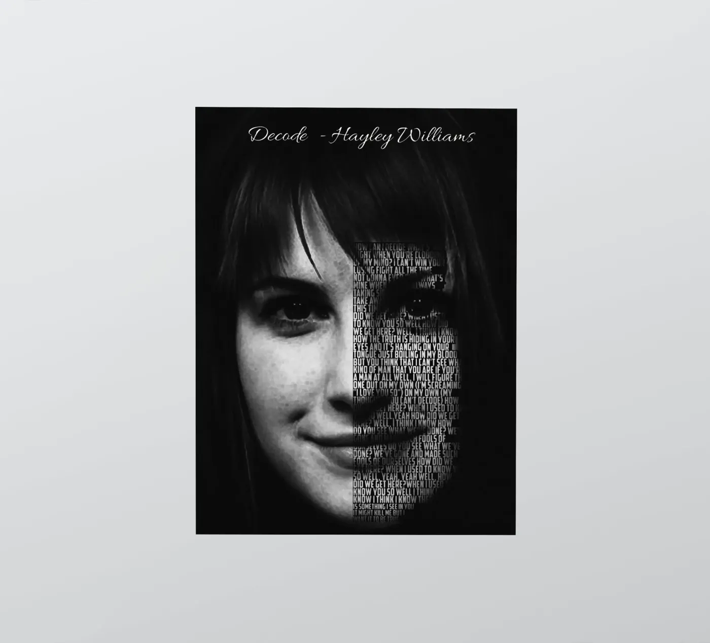 Decode sticker van Gunawan Rb