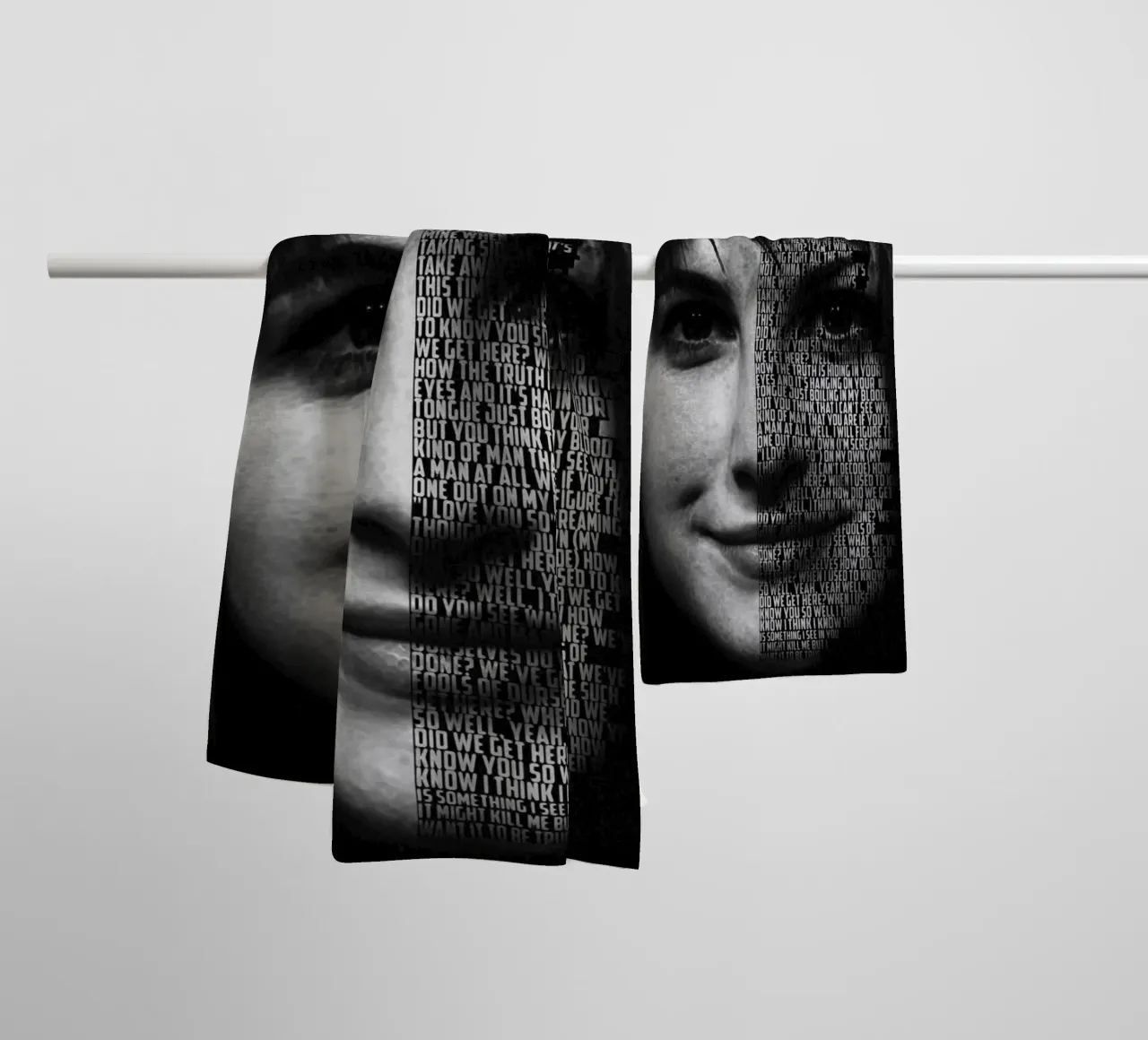 Decode towel by Gunawan Rb