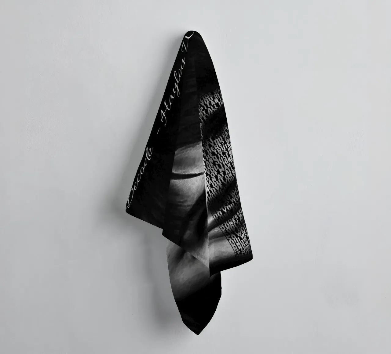 Decode towel by Gunawan Rb