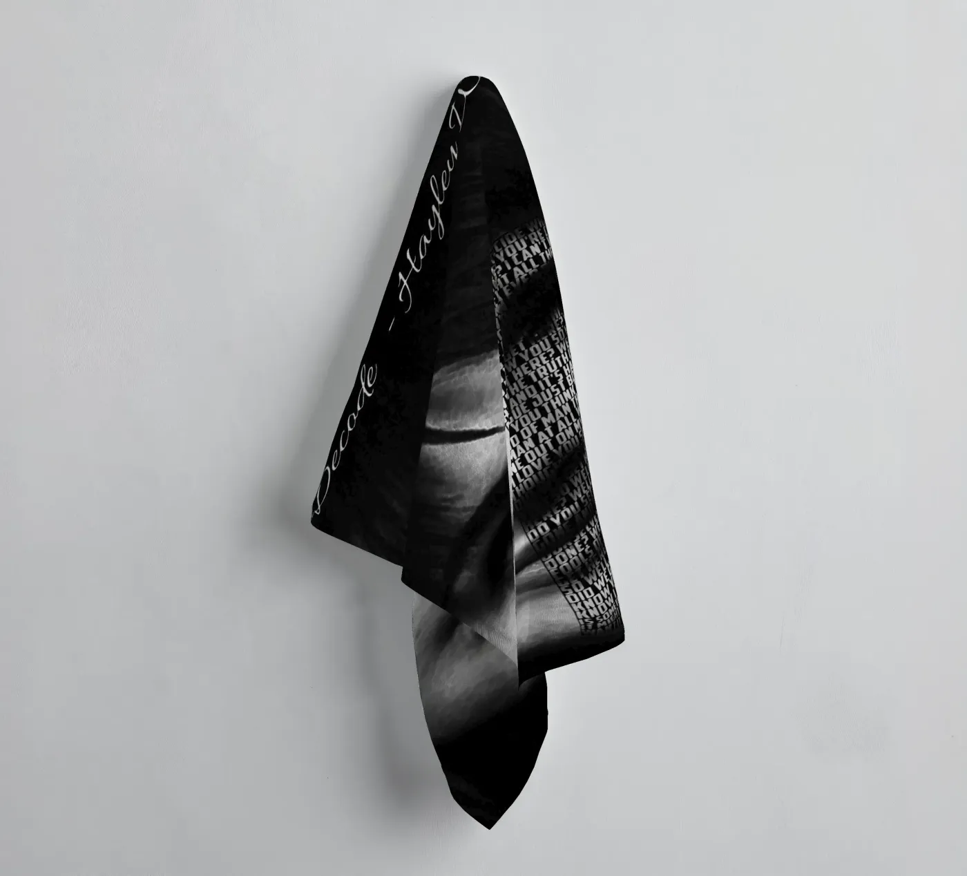 Decode badhanddoek van Gunawan Rb